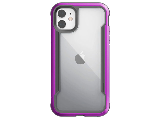 Чехол X-doria Defense Shield для Apple iPhone 11 (фиолетовый, маталлический)