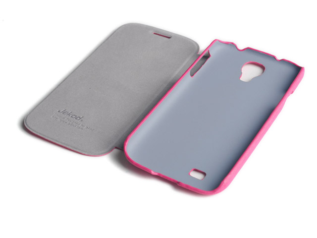 Чехол Jekod Diamond case для Samsung Galaxy S4 i9500 (розовый, кожанный)