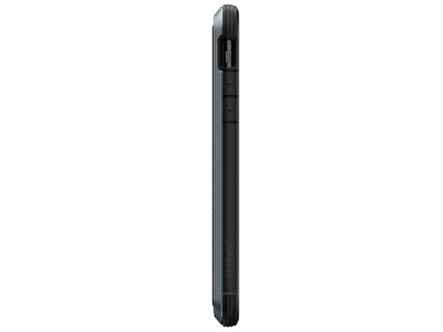 Чехол X-doria Defense Lux для Apple iPhone 11 (Black Carbon, маталлический)