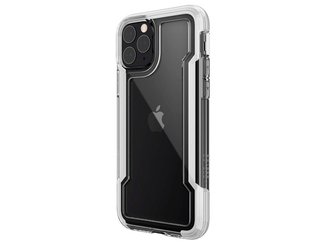 Чехол X-doria Defense Clear для Apple iPhone 11 pro (белый, пластиковый)