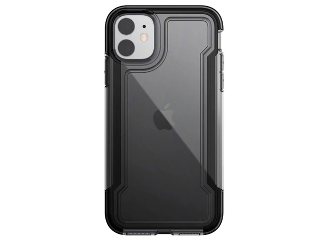 Чехол X-doria Defense Clear для Apple iPhone 11 (черный, пластиковый)