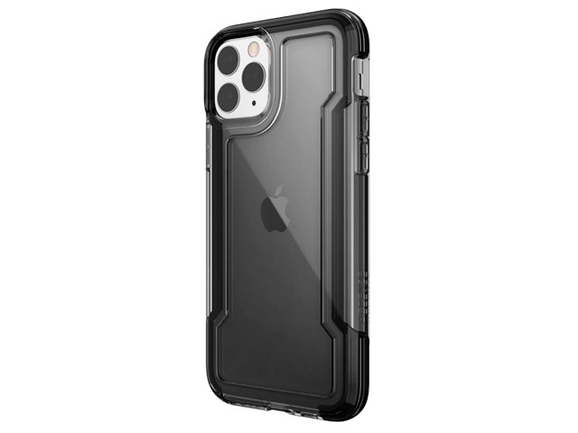 Чехол X-doria Defense Clear для Apple iPhone 11 pro max (черный, пластиковый)