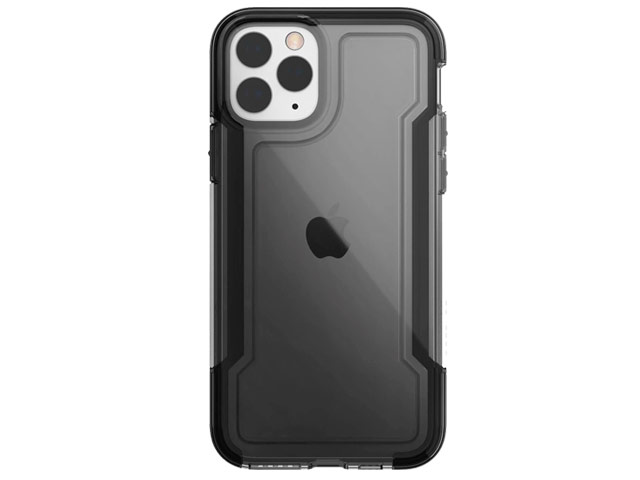 Чехол X-doria Defense Clear для Apple iPhone 11 pro max (черный, пластиковый)