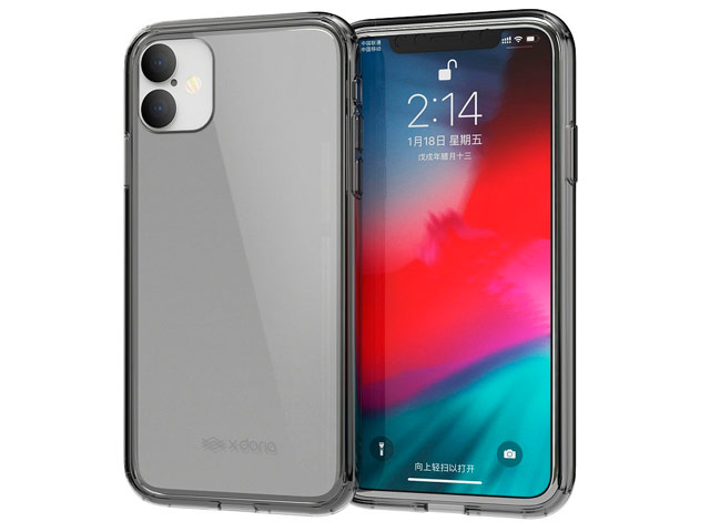 Чехол X-doria ClearVue для Apple iPhone 11 (серый, пластиковый)