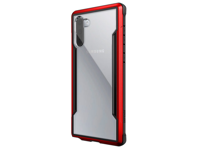 Чехол X-doria Defense Shield для Samsung Galaxy Note 10 (красный, маталлический)