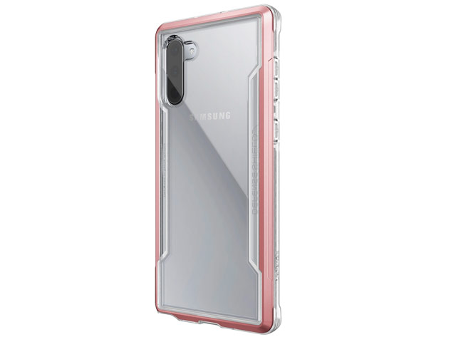 Чехол X-doria Defense Shield для Samsung Galaxy Note 10 (розовый, маталлический)
