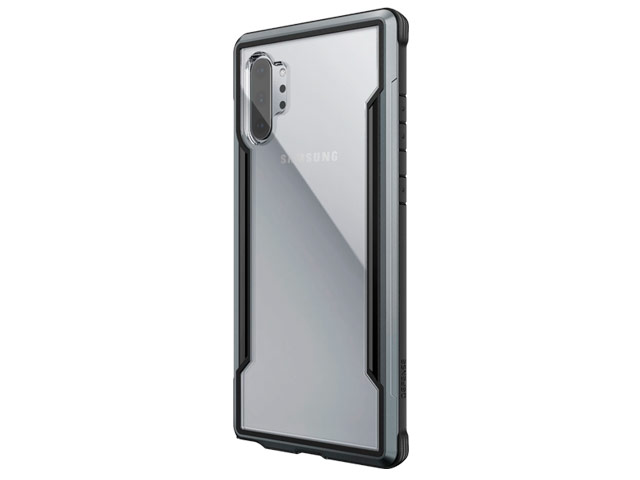 Чехол X-doria Defense Shield для Samsung Galaxy Note 10 plus (черный, маталлический)