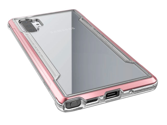 Чехол X-doria Defense Shield для Samsung Galaxy Note 10 plus (розовый, маталлический)
