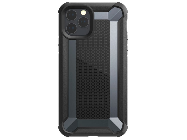 Чехол X-doria Defense Tactical для Apple iPhone 11 pro (черный, маталлический)