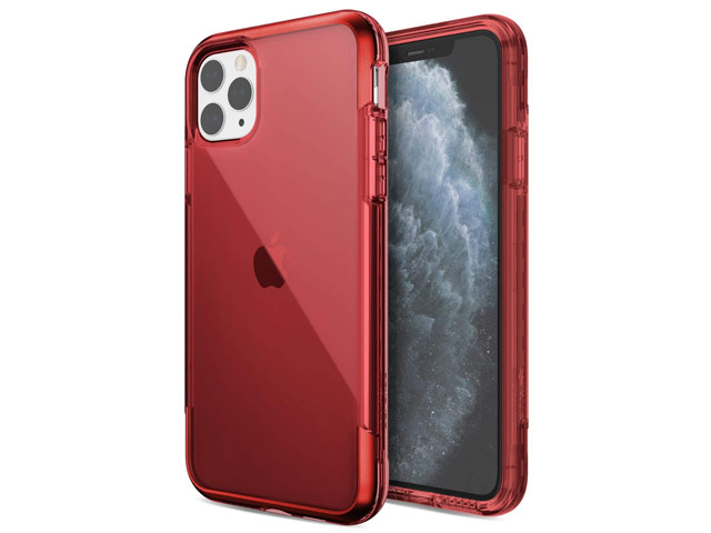 Чехол X-doria Defense Air для Apple iPhone 11 pro (красный, маталлический)