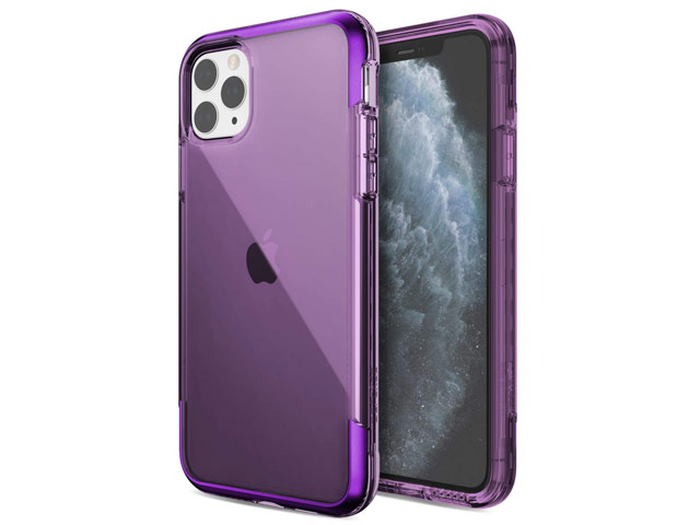 Чехол X-doria Defense Air для Apple iPhone 11 pro (фиолетовый, маталлический)