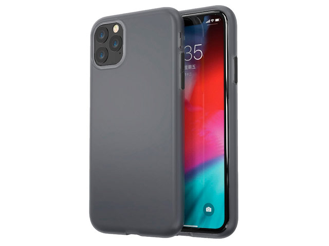 Чехол X-doria AirSkin для Apple iPhone 11 pro (серый, гелевый)