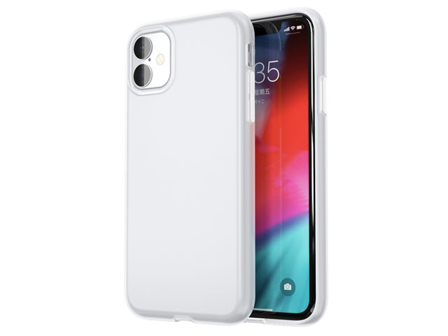 Чехол X-doria AirSkin для Apple iPhone 11 (белый, гелевый)