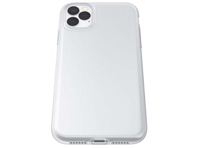 Чехол X-doria AirSkin для Apple iPhone 11 pro max (белый, гелевый)