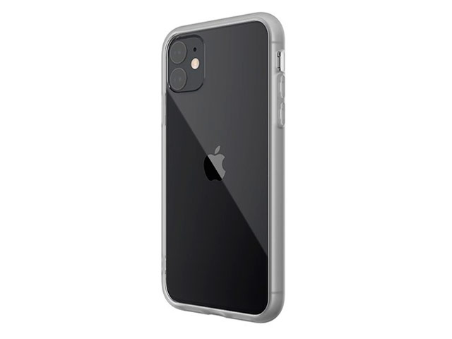 Чехол X-doria Glass Plus для Apple iPhone 11 (прозрачный, гелевый/стеклянный)