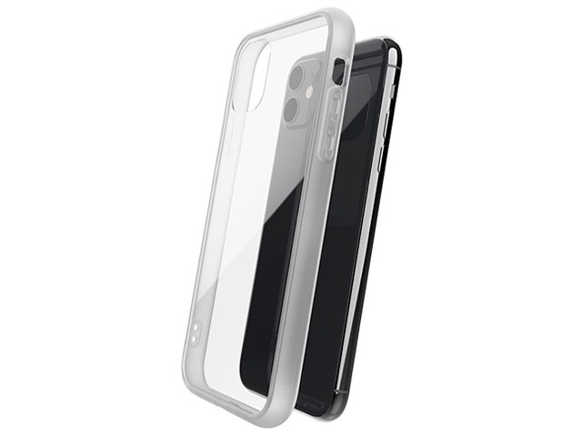 Чехол X-doria Glass Plus для Apple iPhone 11 (прозрачный, гелевый/стеклянный)