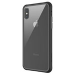Чехол X-doria Scene Prime для Apple iPhone XS (черный, гелевый/стеклянный)