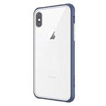 Чехол X-doria Scene Prime для Apple iPhone XS max (синий, гелевый/стеклянный)