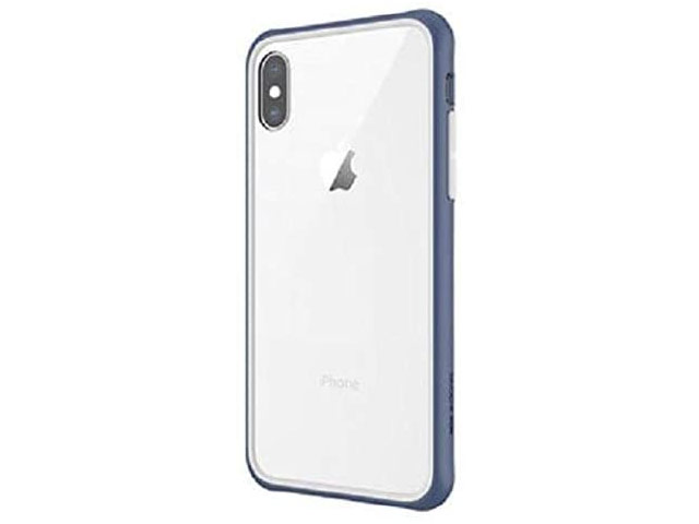 Чехол X-doria Scene Prime для Apple iPhone XS max (синий, гелевый/стеклянный)