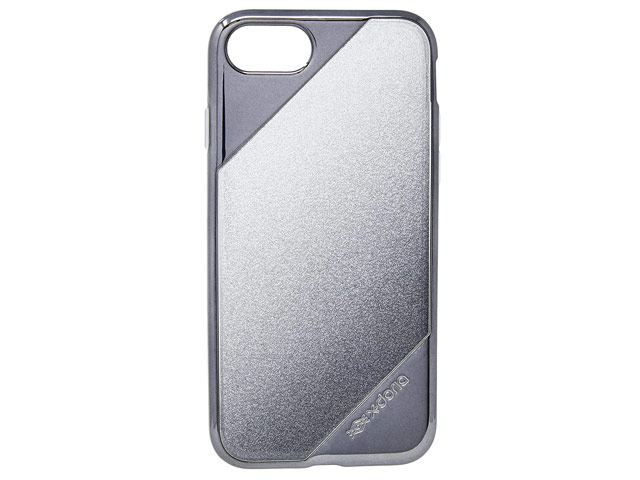 Чехол X-doria Revel Lux Case для Apple iPhone 7 (Silver Glitter, пластиковый)