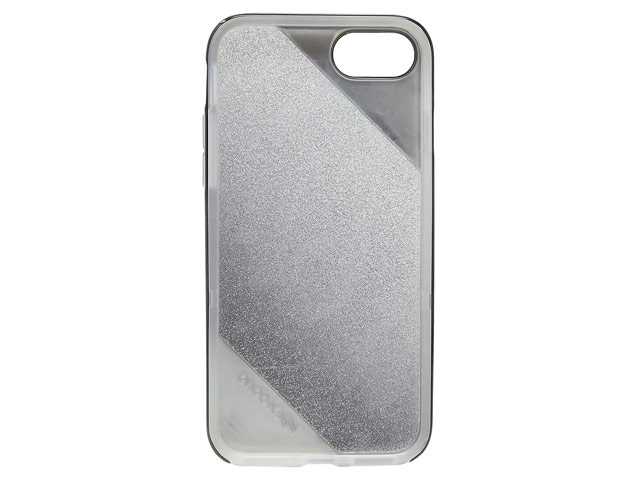 Чехол X-doria Revel Lux Case для Apple iPhone 7 (Silver Glitter, пластиковый)