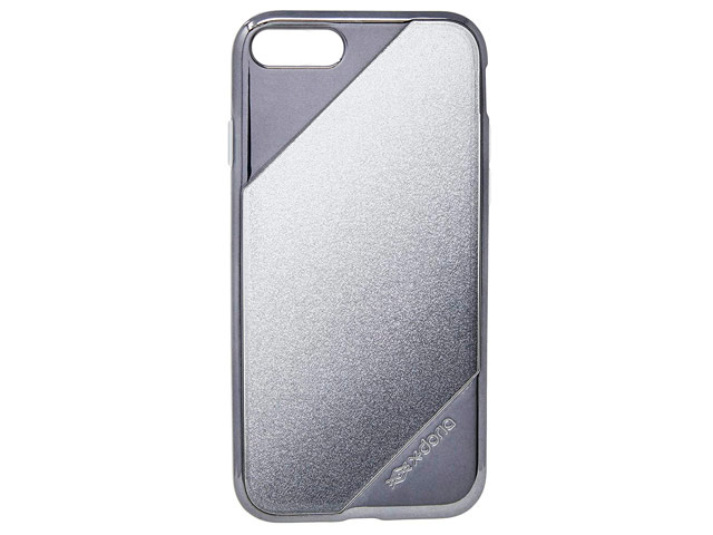 Чехол X-doria Revel Lux Case для Apple iPhone 7 plus (Silver Glitter, пластиковый)