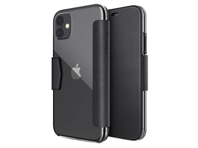 Чехол X-doria Engage Folio case для Apple iPhone 11 (черный, кожаный)