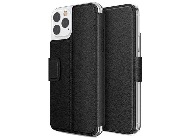 Чехол X-doria Folio Air для Apple iPhone 11 pro (черный, кожаный)