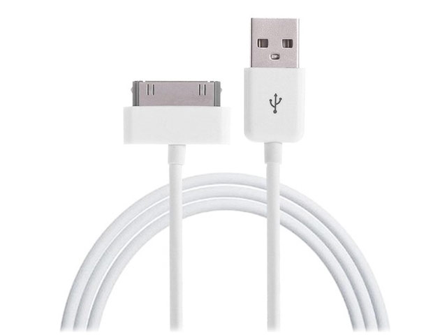 USB-кабель Yotrix ProSync универсальный (30-pin, 1 метр, белый)