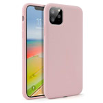 Чехол Yotrix LiquidSilicone для Apple iPhone 11 pro (пудра, гелевый)