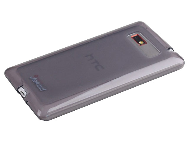 Чехол Jekod Soft case для HTC Desire 600 dual sim (черный, гелевый)