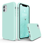 Чехол Yotrix LiquidSilicone для Apple iPhone 11 (мятный, гелевый)