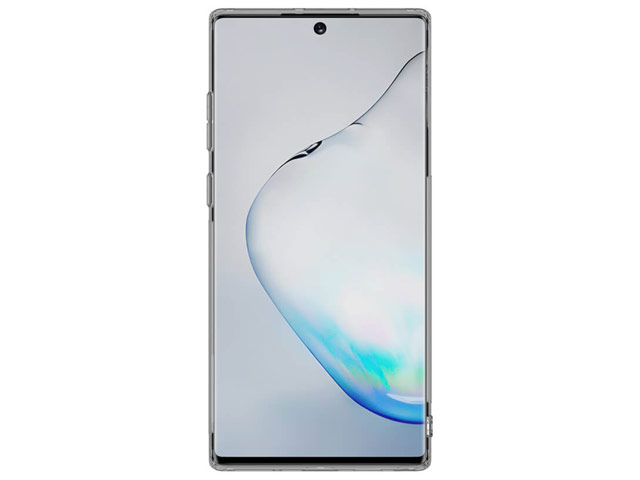 Чехол Nillkin Nature case для Samsung Galaxy Note 10 plus (серый, гелевый)