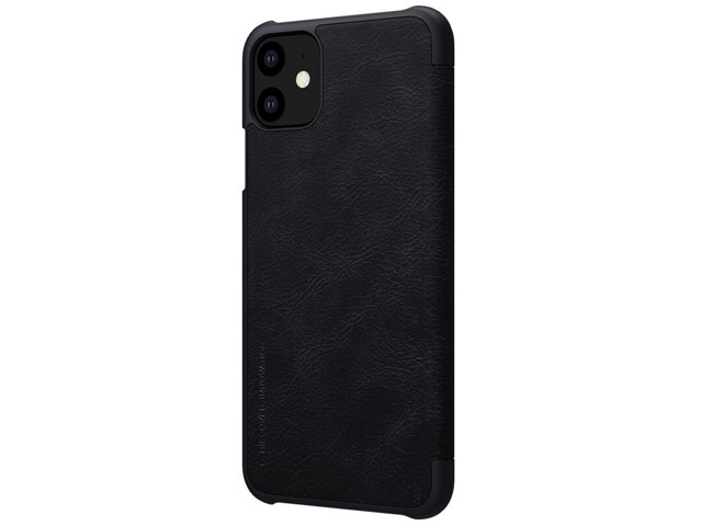 Чехол Nillkin Qin leather case для Apple iPhone 11 (черный, кожаный)