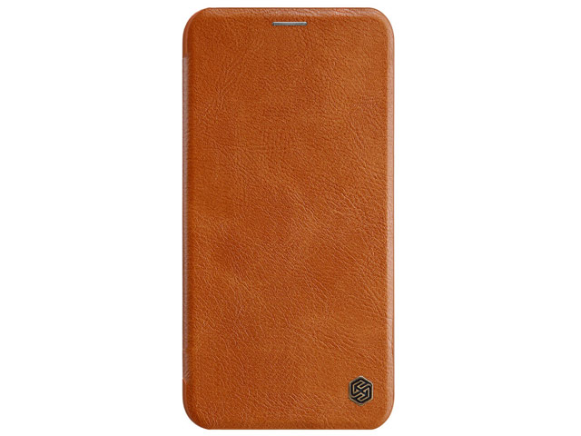Чехол Nillkin Qin leather case для Apple iPhone 11 (коричневый, кожаный)