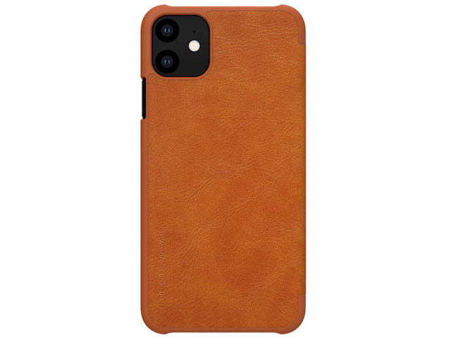 Чехол Nillkin Qin leather case для Apple iPhone 11 (коричневый, кожаный)