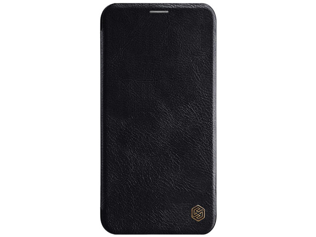 Чехол Nillkin Qin leather case для Apple iPhone 11 pro max (черный, кожаный)