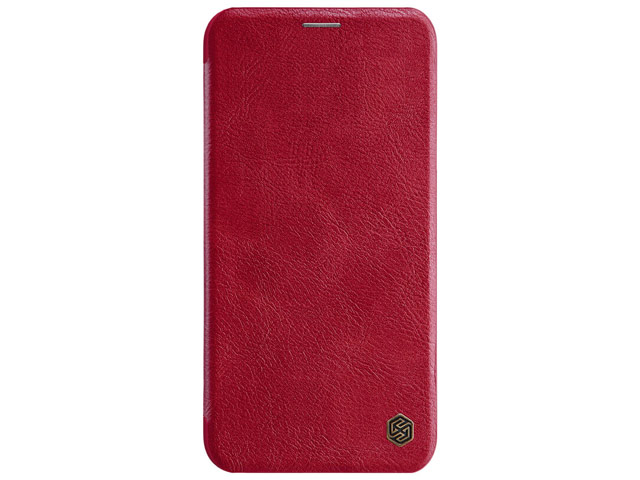 Чехол Nillkin Qin leather case для Apple iPhone 11 pro max (красный, кожаный)