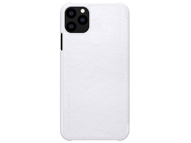 Чехол Nillkin Qin leather case для Apple iPhone 11 pro max (белый, кожаный)