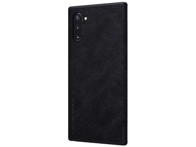 Чехол Nillkin Qin leather case для Samsung Galaxy Note 10 (черный, кожаный)