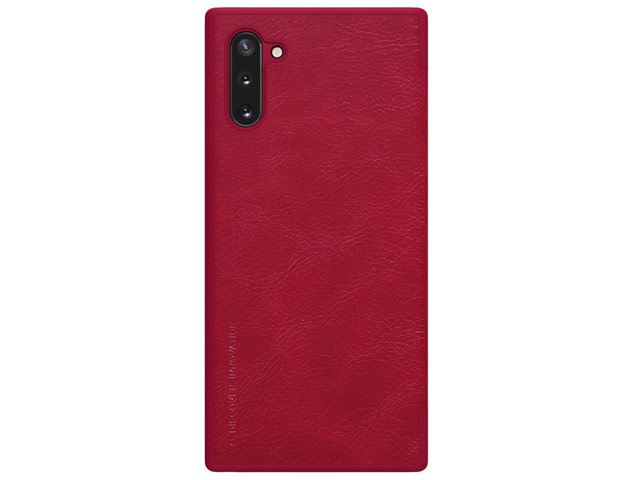 Чехол Nillkin Qin leather case для Samsung Galaxy Note 10 (красный, кожаный)