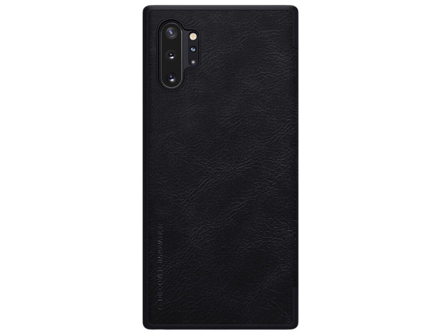 Чехол Nillkin Qin leather case для Samsung Galaxy Note 10 plus (черный, кожаный)