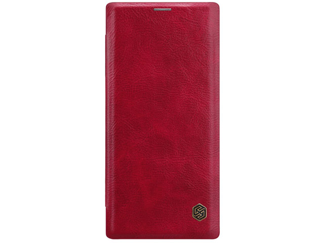 Чехол Nillkin Qin leather case для Samsung Galaxy Note 10 plus (красный, кожаный)