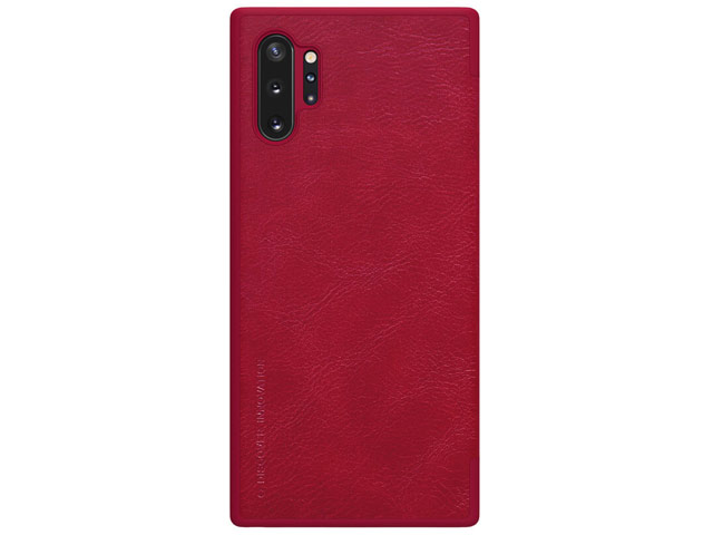 Чехол Nillkin Qin leather case для Samsung Galaxy Note 10 plus (красный, кожаный)