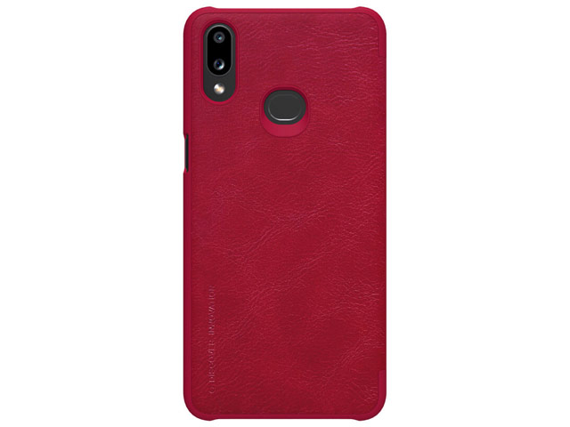 Чехол Nillkin Qin leather case для Samsung Galaxy A10s (красный, кожаный)