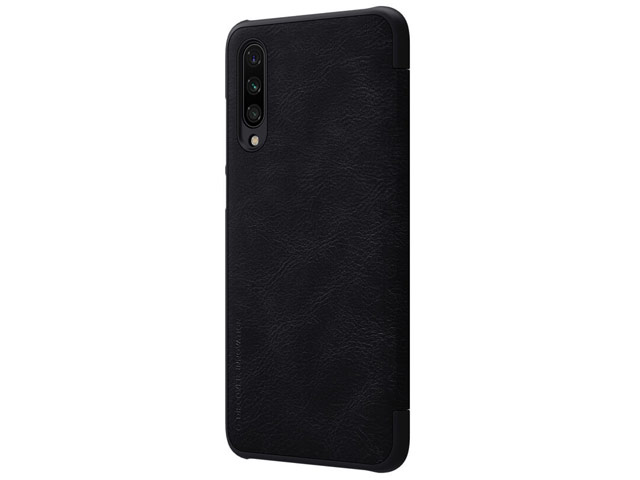 Чехол Nillkin Qin leather case для Xiaomi Mi A3 (черный, кожаный)