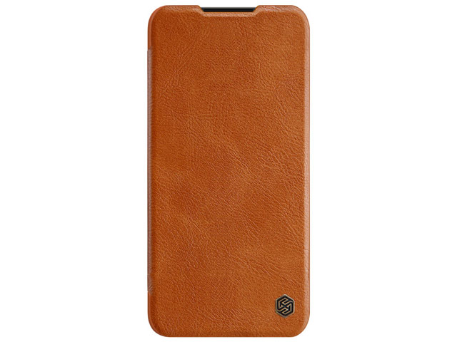 Чехол Nillkin Qin leather case для Xiaomi Mi A3 (коричневый, кожаный)