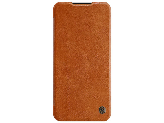 Чехол Nillkin Qin leather case для Xiaomi Mi A3 (коричневый, кожаный)