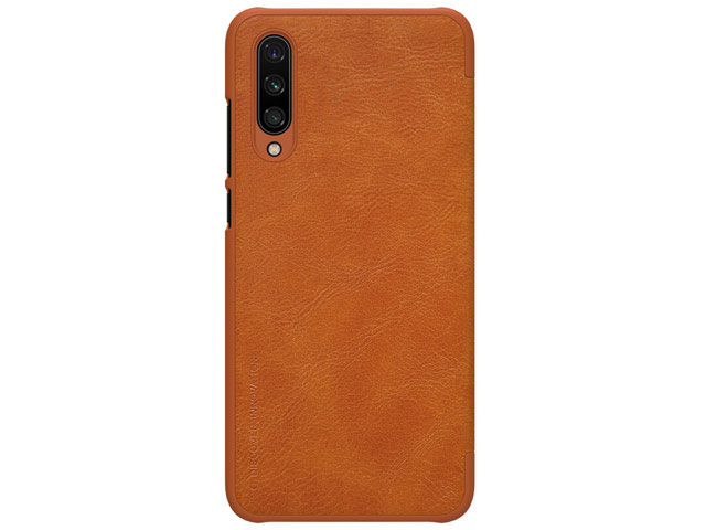 Чехол Nillkin Qin leather case для Xiaomi Mi A3 (коричневый, кожаный)