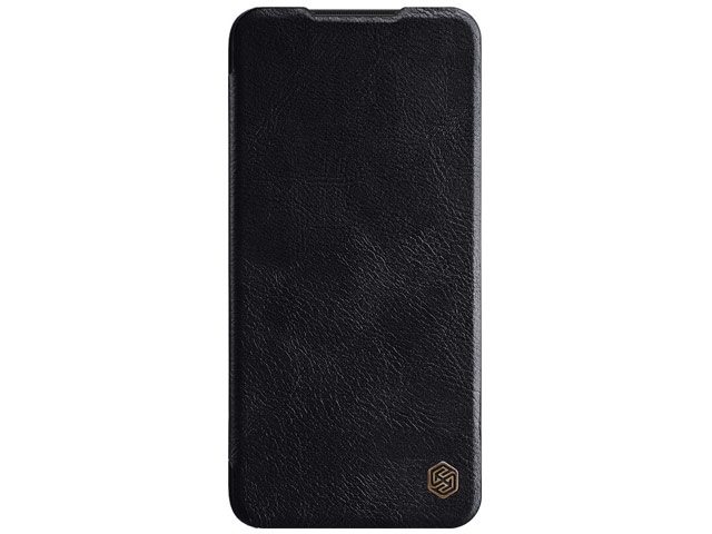 Чехол Nillkin Qin leather case для Xiaomi Redmi Note 8 pro (черный, кожаный)